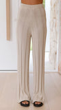 Bayu Knit Pants Cream