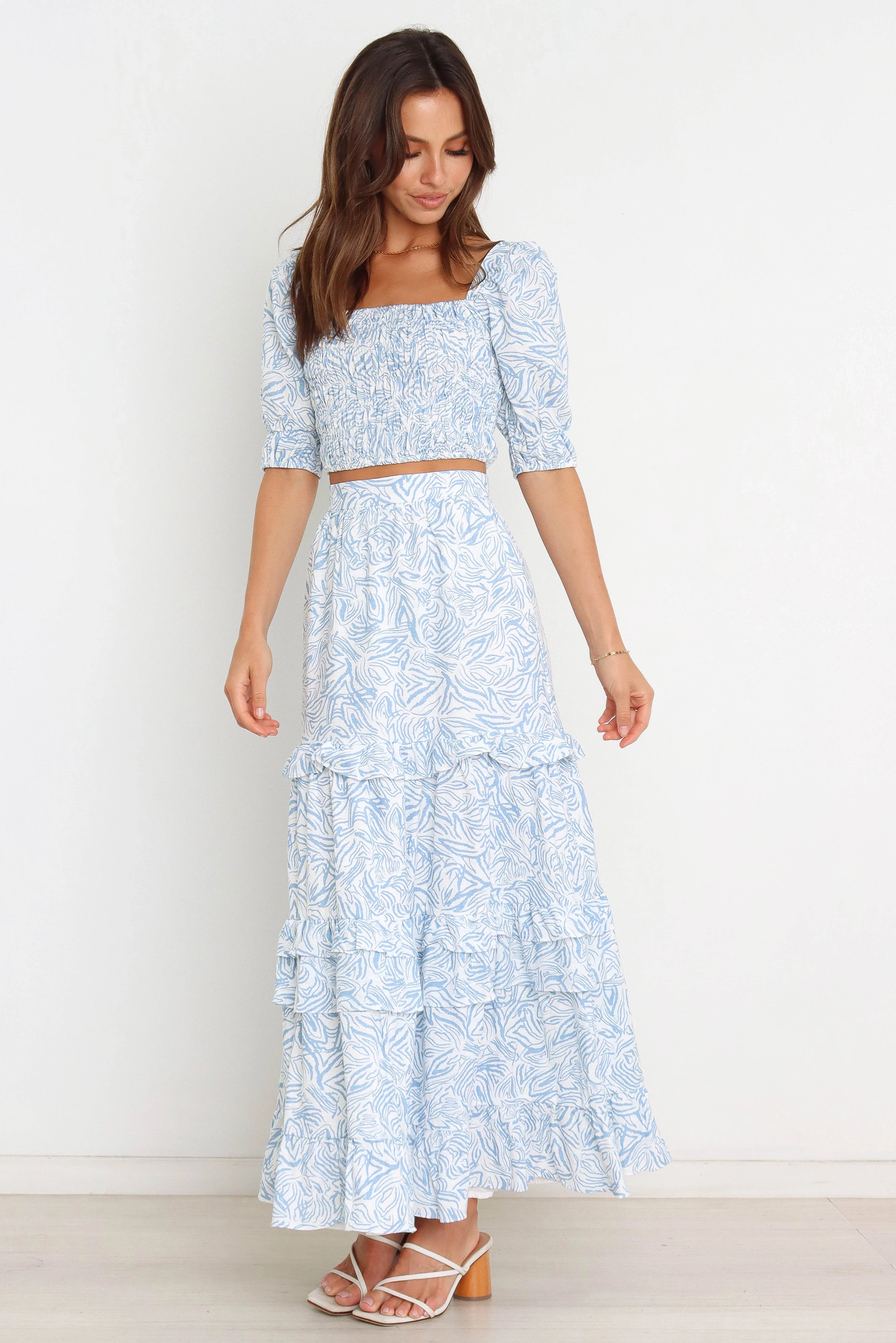 Zoe Top Blue