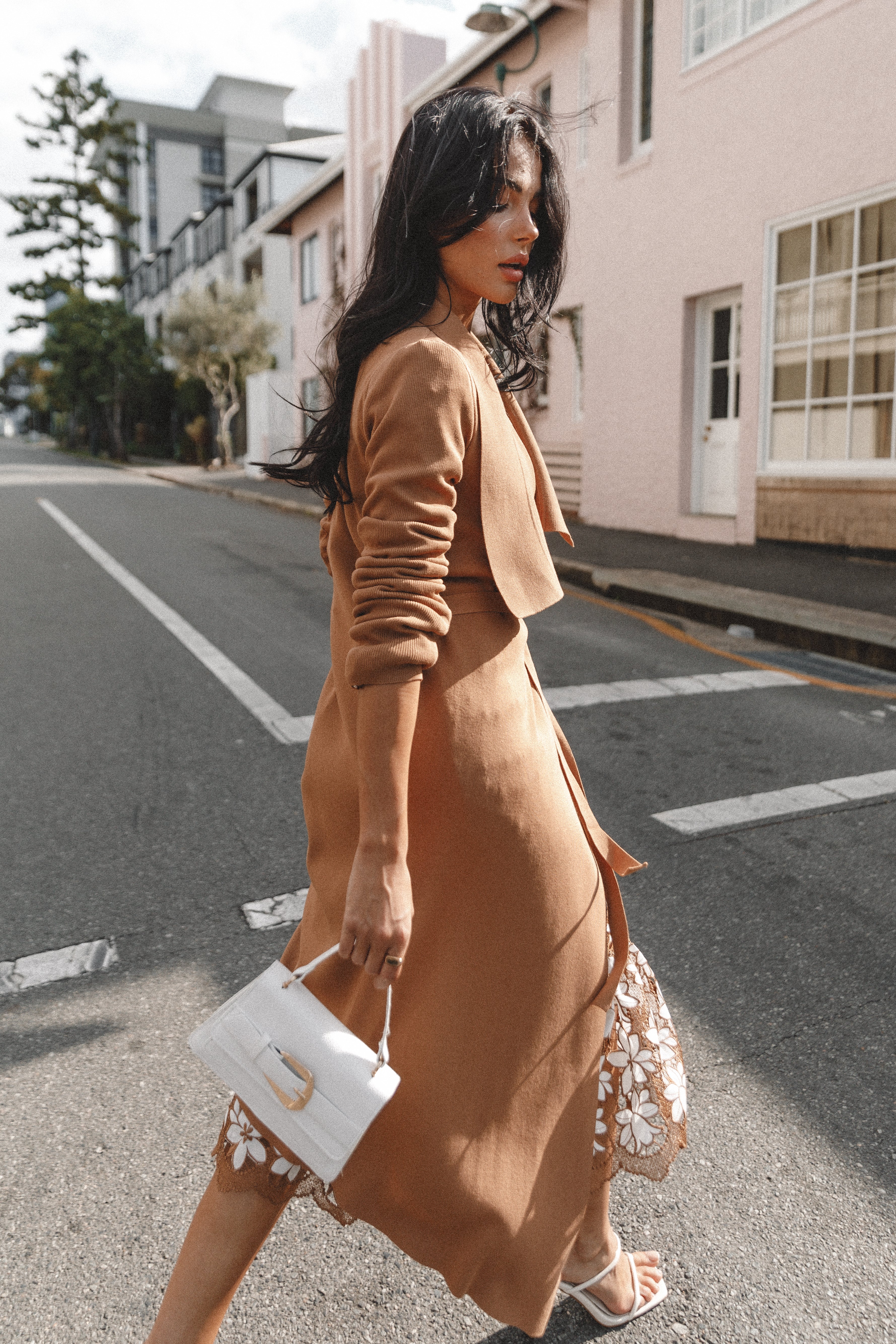 Audrina Cardigan Camel