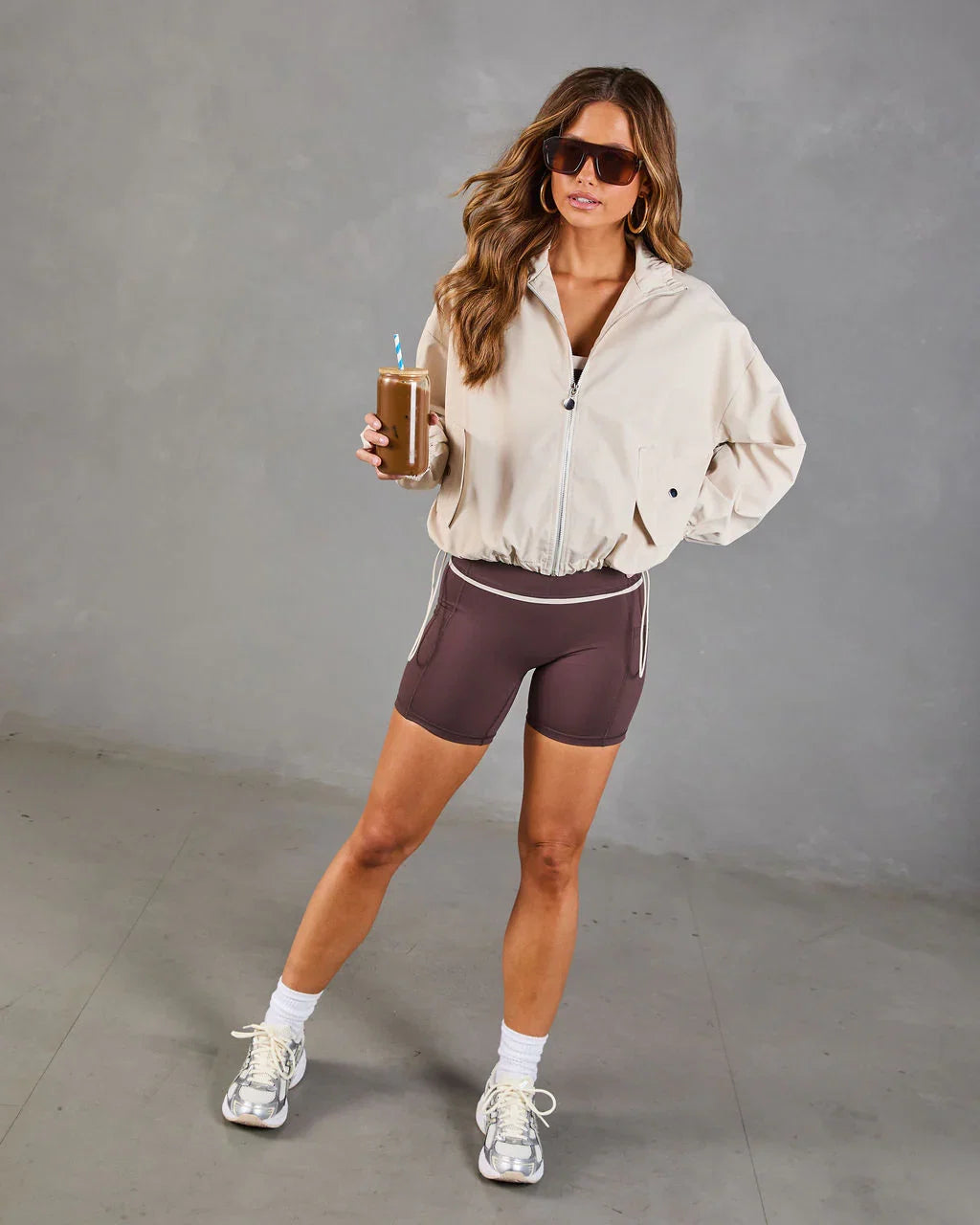 Fluid Motion Ripstop Bomber Jacket