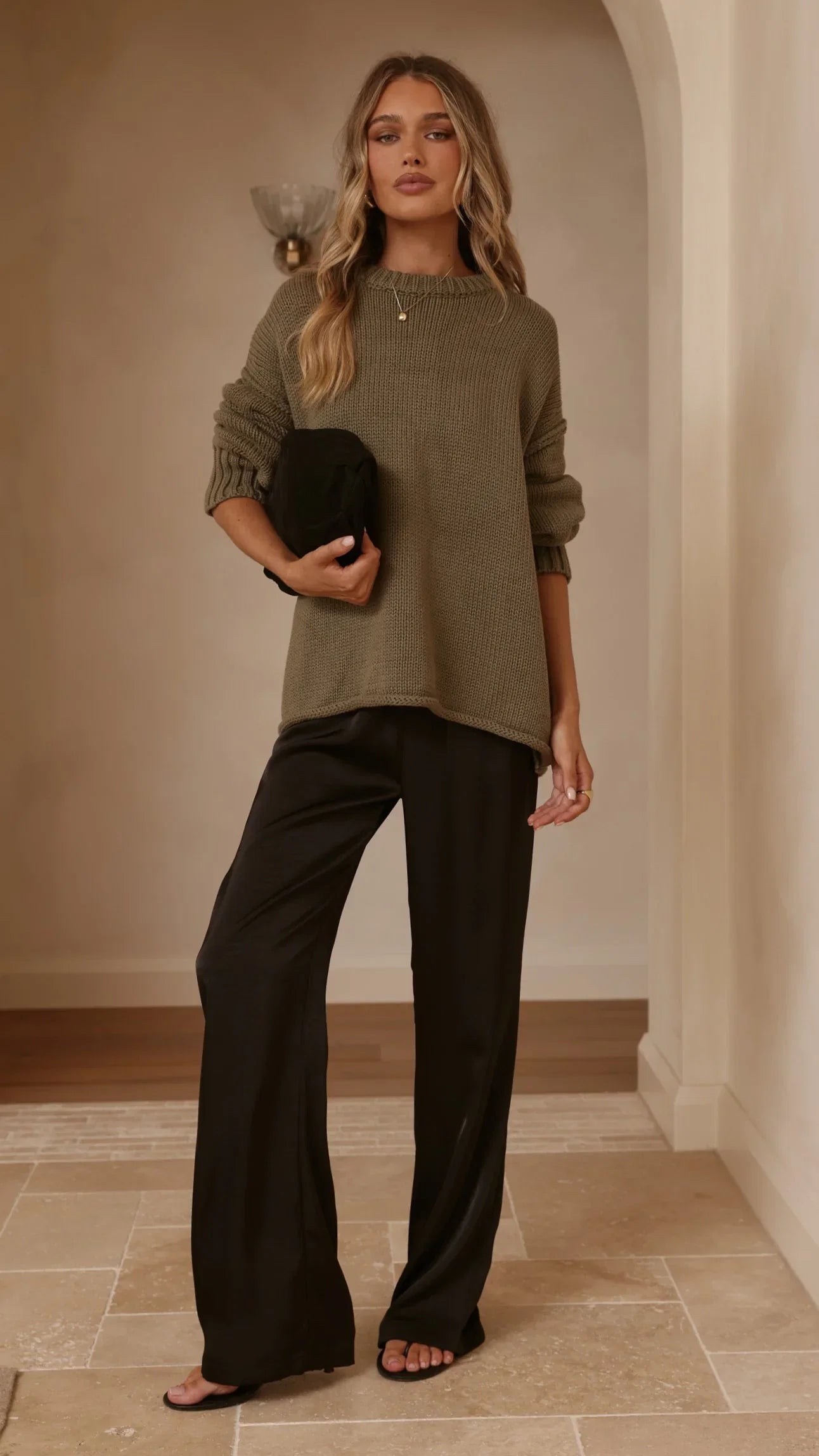 Jase Knit Khaki