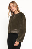 Minnie Jacket Forest Green