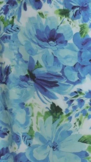 Mariposa Maxi Dress Blue Floral