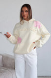 Sunkissed Bloom Oversized Hoodie Lemon