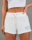 Paradise Island Fleece Drawstring Shorts
