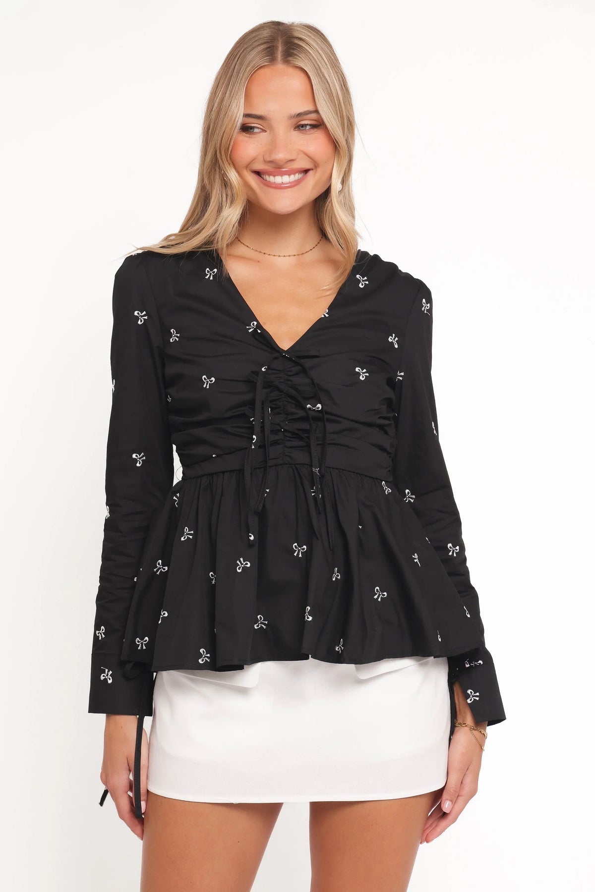 Azure Top Black