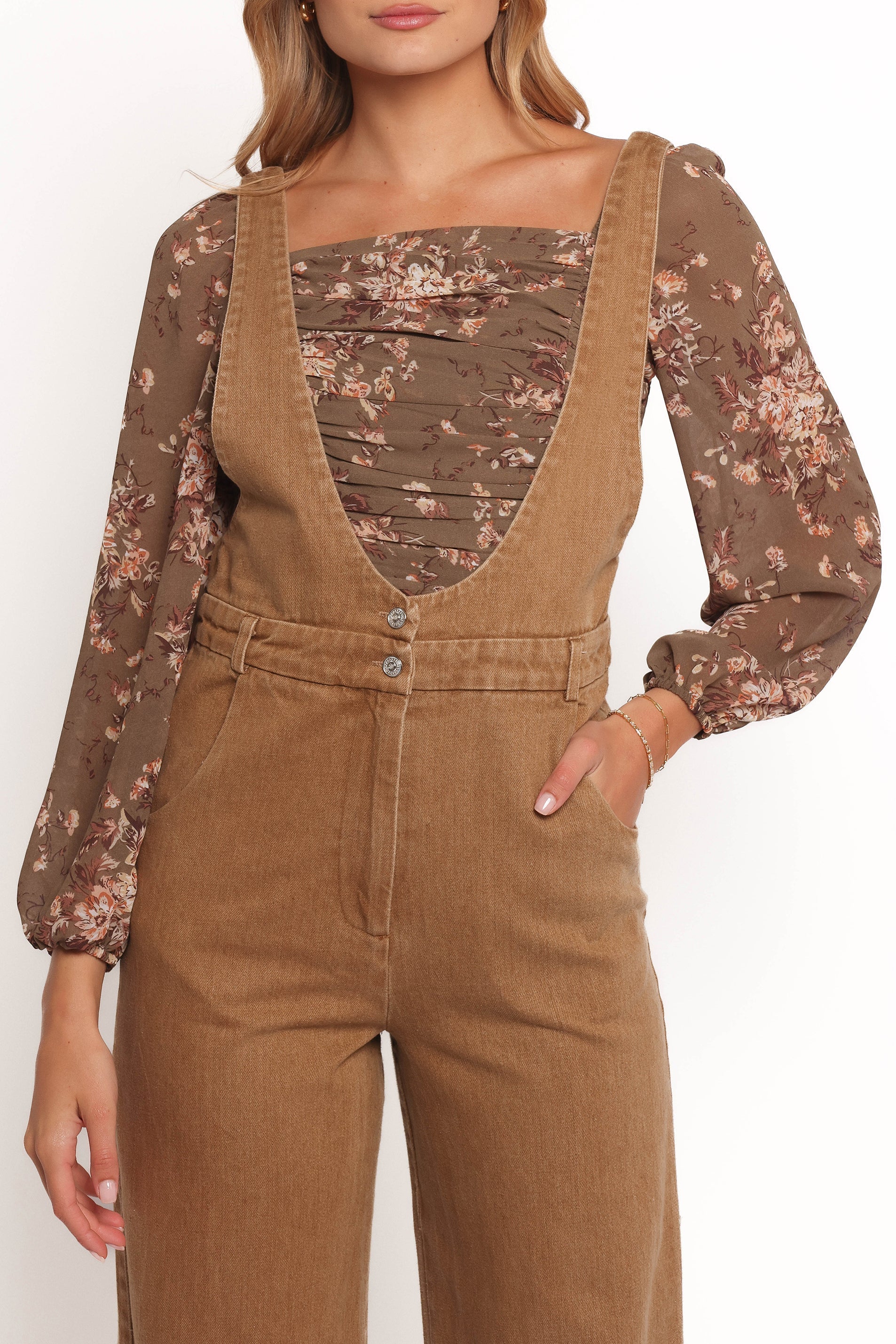 Vieve Jumpsuit Brown