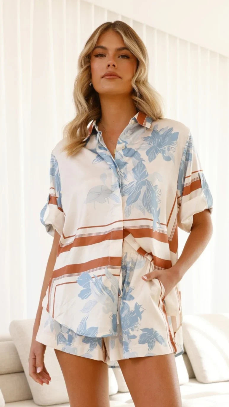 Sicily Shorts Amore Print
