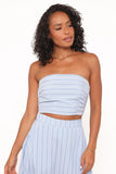 Serafina Two Piece Set Blue Stripe