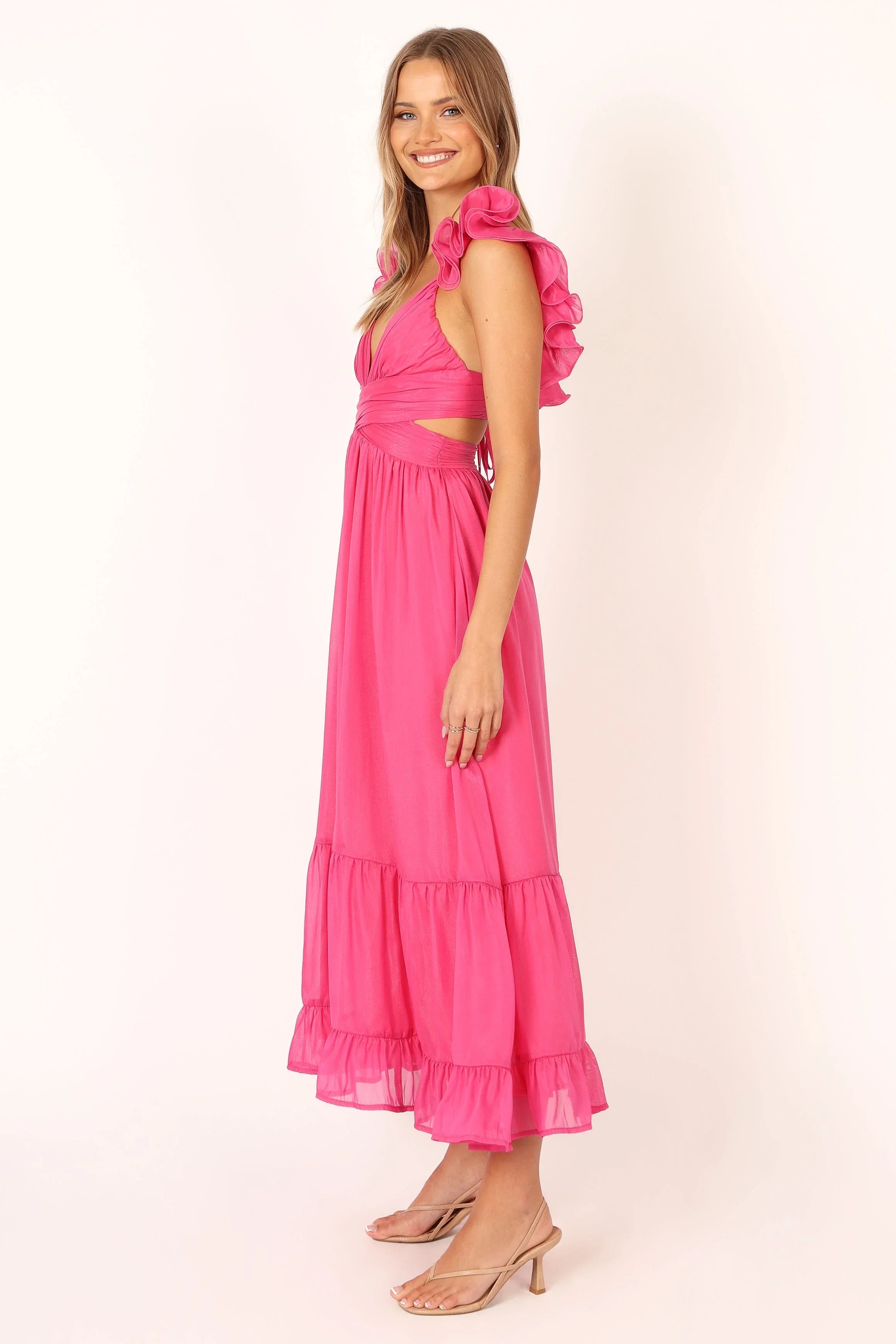 Bonito Midi Dress Berry