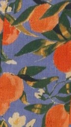 Carlia Midi Dress Orange Print