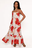 Bridger Maxi Dress Scarlet Rose