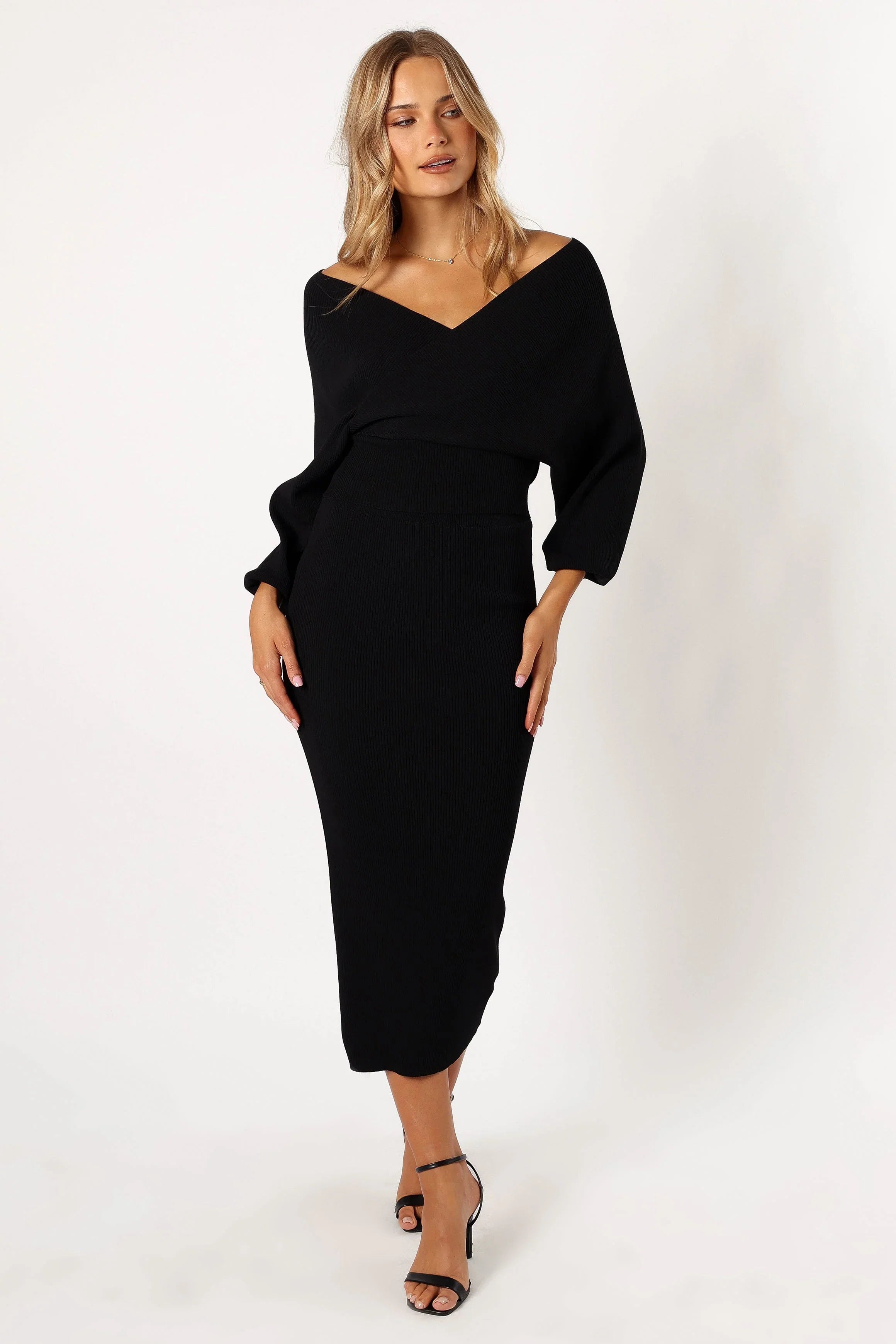 Sharnie Knitted Set Black