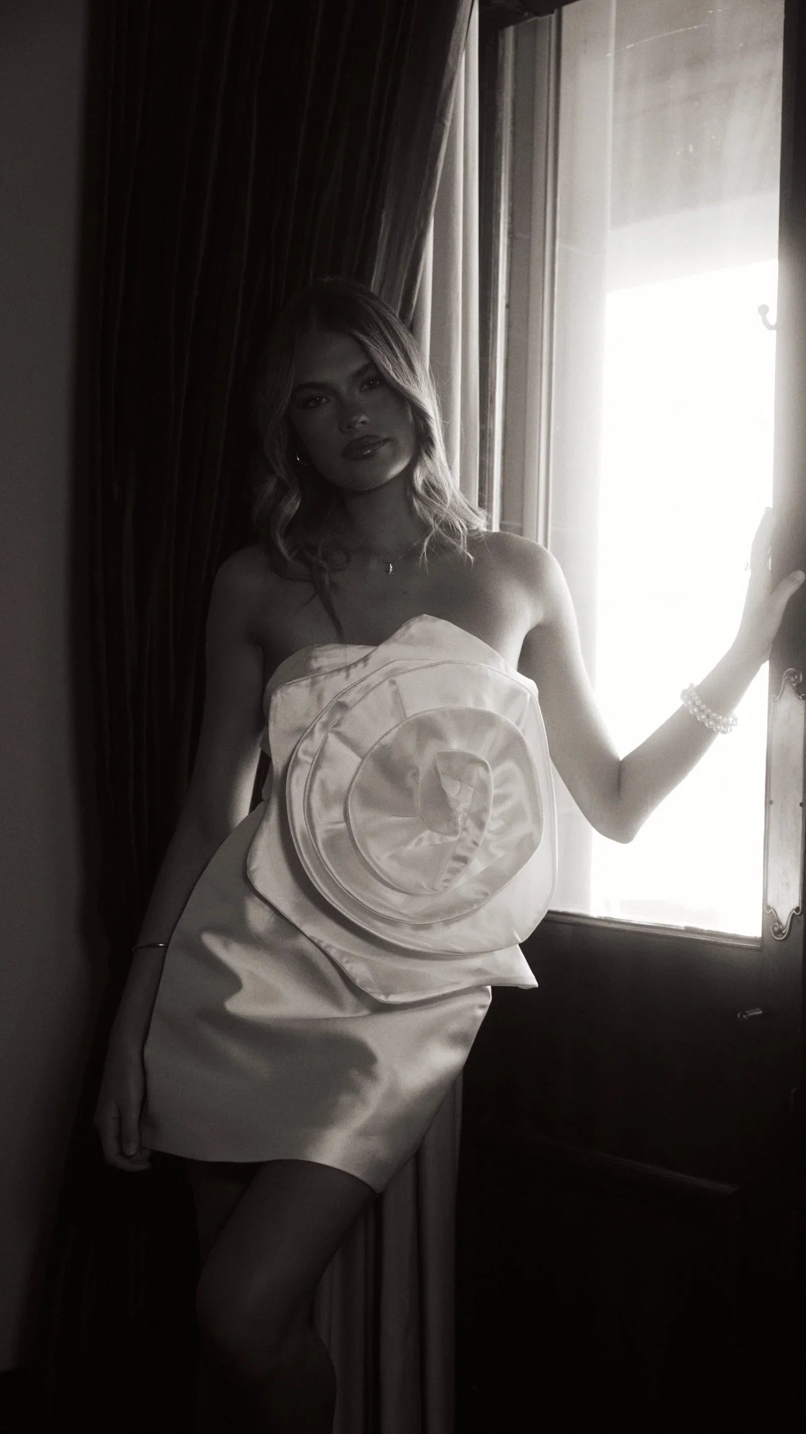 Paris Mini Dress White