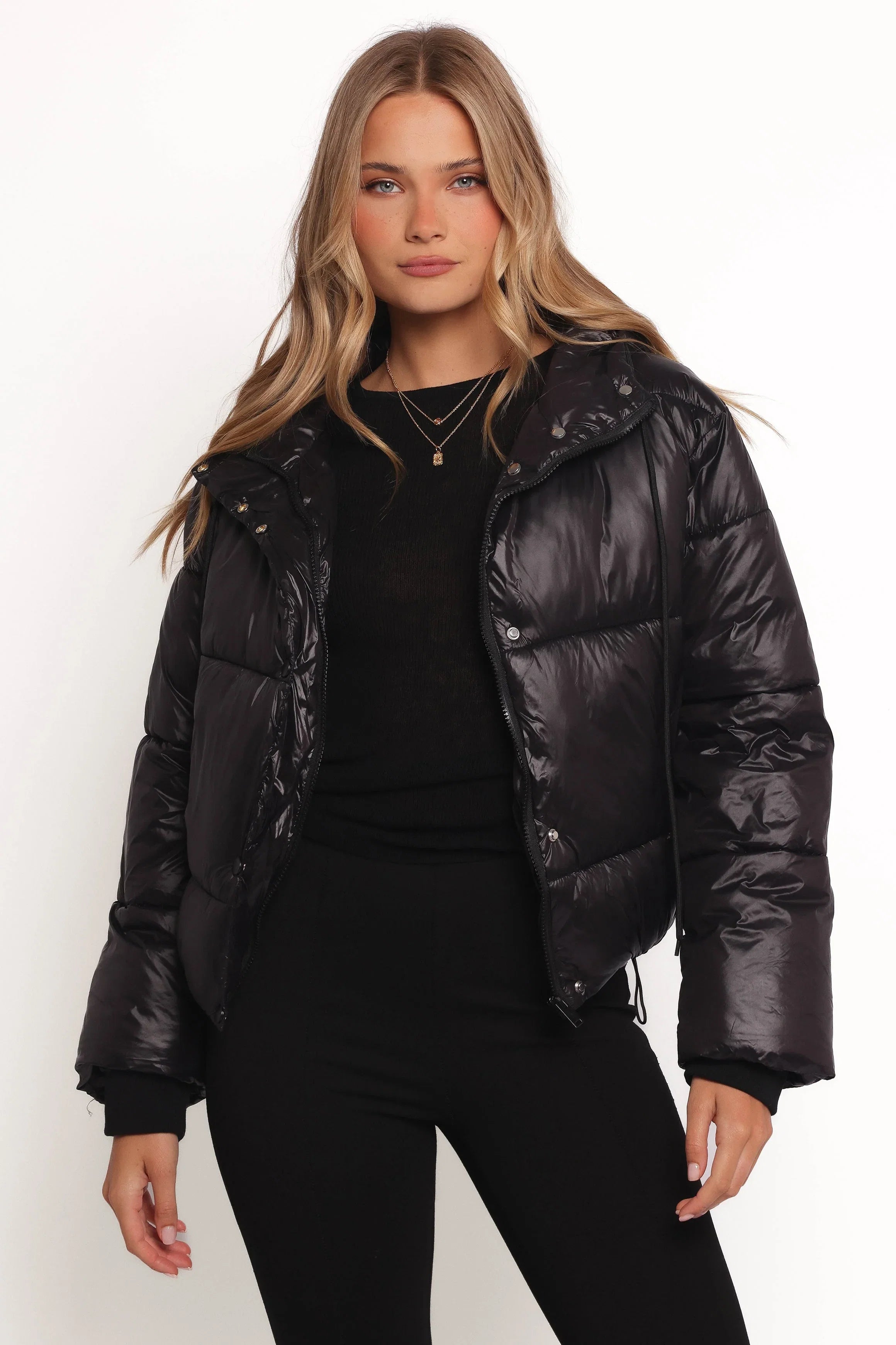 Archie Puffer Jacket Black