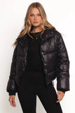 Archie Puffer Jacket Black