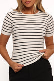 Kimmie Knit Top Stripe