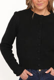 Kanie Knit Cardigan Black